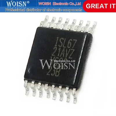 10pcs Chipsatz isl6721avz isl6721av 6721av TSSOP-16 Image