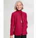 Draper's & Damon's Women's Boiled-Wool Jacket - Red - L - Misses