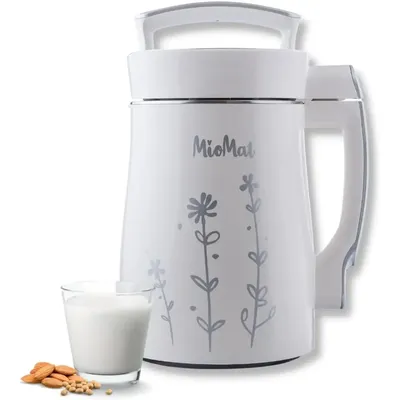 8in1 Plant Based Milk Maker | Make 40oz of Natural Almond Milk, Soy Milk, Oat Milk, Coconut Milk