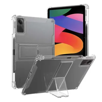 TPU Case For Redmi Pad SE 11 inch 2023 Tablet Stand Cover with Pencil Holder Air-bags Protection