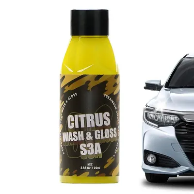 Citrus Car Wash Soap 100ml Cleaning Soap For Car Detailing Car Glossing Washing Cleaner Car Washing