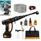 Cordless Pressure Washer,3.0Ah Battery Powered Car Washer with 6-in-1 Nozzle,Handheld Power Cleaner