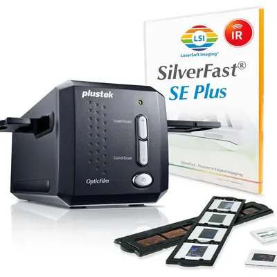 OpticFilm 8200i SE , 35mm Film & Slide Scanner. 7200 dpi / 48-bit Output. Integrated Infrared