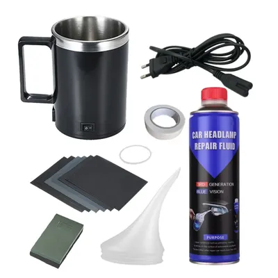 Repair Liquid Polymer Kit Car Headlight Renovation Kit Polishing Agent Scratch Remover Car Headlight