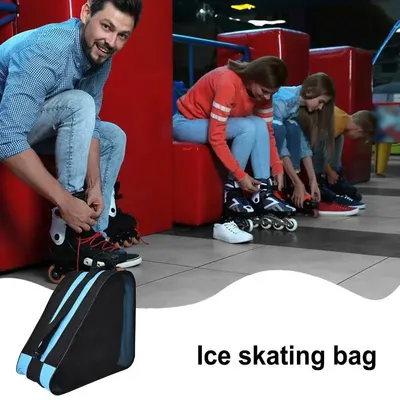 Inline Skate Bag Skate Carry Bag With Strap And Handle Figure Skating Shoes Carry Bags Roller Skate