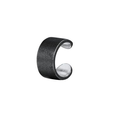 KUZZOI - Herren Single Earcuff Basic Glanz 925 Silber Herrenschmuck 1 ct (39.99 € / 1 ct) Image