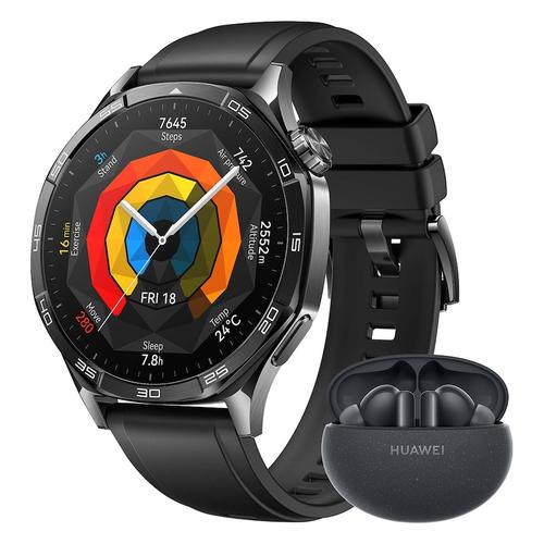 Huawei - Watch GT 5 Vili-B19F Bundle Smartwatch 1 ct