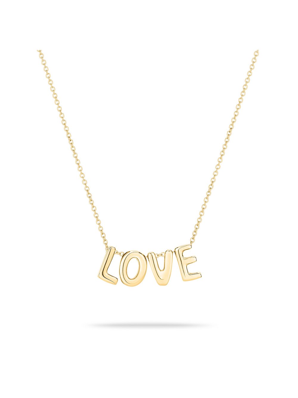 Echtzeit Halsschmuck Love Letters Damen gold, ONE SIZE Image