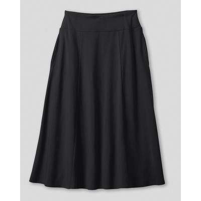 Blair Women's Everyday Knit Solid Skirt - Black - S - Misses