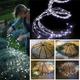 luci a cascata per esterni di Natale, 200 luci a LED a forma di ramo di vite fatato, 10 luci a corda fatata da 2 m per decorazioni natalizie da giardino, recinzione e albero
