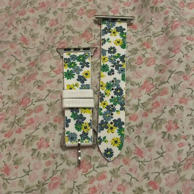 Kate Spade Accessories | Kate Spade Flower Apple Watch Band 38/40mm | Color: Blue/Yellow | Size: Os