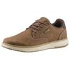 Schnürschuh SKECHERS "GARLAN", Herren, Gr. 41, braun, Lederimitat, casual, Schuhe, Trekking Schuh, Sneaker, Freizeitschuh mit Kontrastnähten