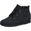 Schnürboots WALDLÄUFER "K-INGA", Damen, Gr. 6 (39), blau (nachtblau), Nubukleder, unifarben, klassisch, Schuhe, Stiefelette, Bequemschuh in Komfortweite K = extraweit