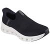 Slip-On Sneaker SKECHERS "GLIDE-STEP PRO-EVERYDAY CITIZEN", Damen, Gr. 40, schwarz, Textil, sportlich, Schuhe, Slipper, Freizeitschuh, Halbschuh in veganer Verarbeitung