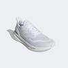 Laufschuh ADIDAS PERFORMANCE "PUREBOOST 5", Gr. 46, weiß (cloud weiß, cloud weiß, cloud weiß), Textil, Synthetik, sportlich, Schuhe