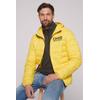 Outdoorjacke CAMP DAVID, Herren, Gr. M, gelb, Material: 100% Polyamid, Futter: 100% Polyester, Füllung: 100% Polyester, bedruckt, bestickt, casual, slim fit normal, Langarm eingesetzt elastischer Bund, Jacken, mit Innentaschen