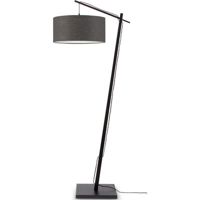 GOOD & MOJO Stehlampe "Andes", grau (dunkelgrau), Ø 60cm H: 176cm, Lampen, Bogenlampe