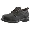 Schnürschuh DOCKERS BY GERLI, Herren, Gr. 42, schwarz, Leder, Basic, Schuhe, Trekkingschuh, Trachtenschuh mit Profilsohle