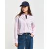 Langarmbluse GANT "REG POPLIN SHIRT", Damen, Gr. 36, rosa (light pink), Web, Obermaterial: 100% Baumwolle, casual, regular fit, Langarm, Blusen