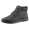 Schnürboots SKECHERS "GARLAN", Herren, Gr. 43, grau (dunkelgrau), Lederimitat, casual, Schuhe, Schnürstiefel, Boots mit dämpfender Sohlentechnologie