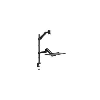 LOGILINK Monitor-Halterung "BP0030", eh13, B:30,00cm H:13,50cm T:89,50cm, Gerätehalterungen Image