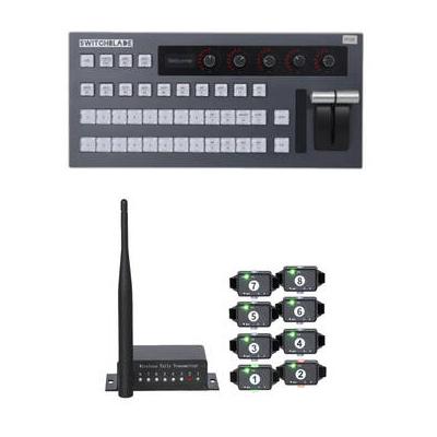 PTZCam TALLY8 8-Light Wireless Tally System with 12-Channel vMix Control Surface PTZC-TALLY8-VMC12