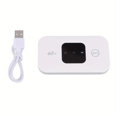 TEMU Portable Wifi High Speed White Portable Small 4g Mobile Wifi Hotspot Router For Phone Laptop Desktop Tablet