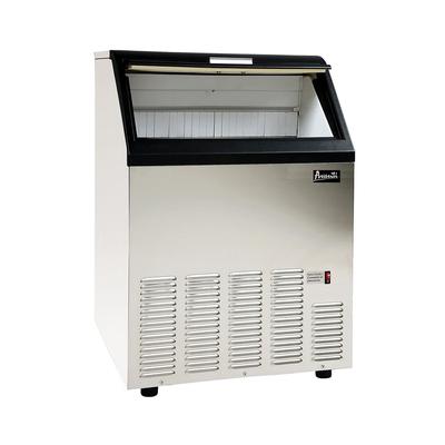 Avanti CIM102U3S 22" Bullet Cube Ice Maker - 102 lbs/day, Air Cooled Commercial Ice Machines, Stainless Steel, 120 V