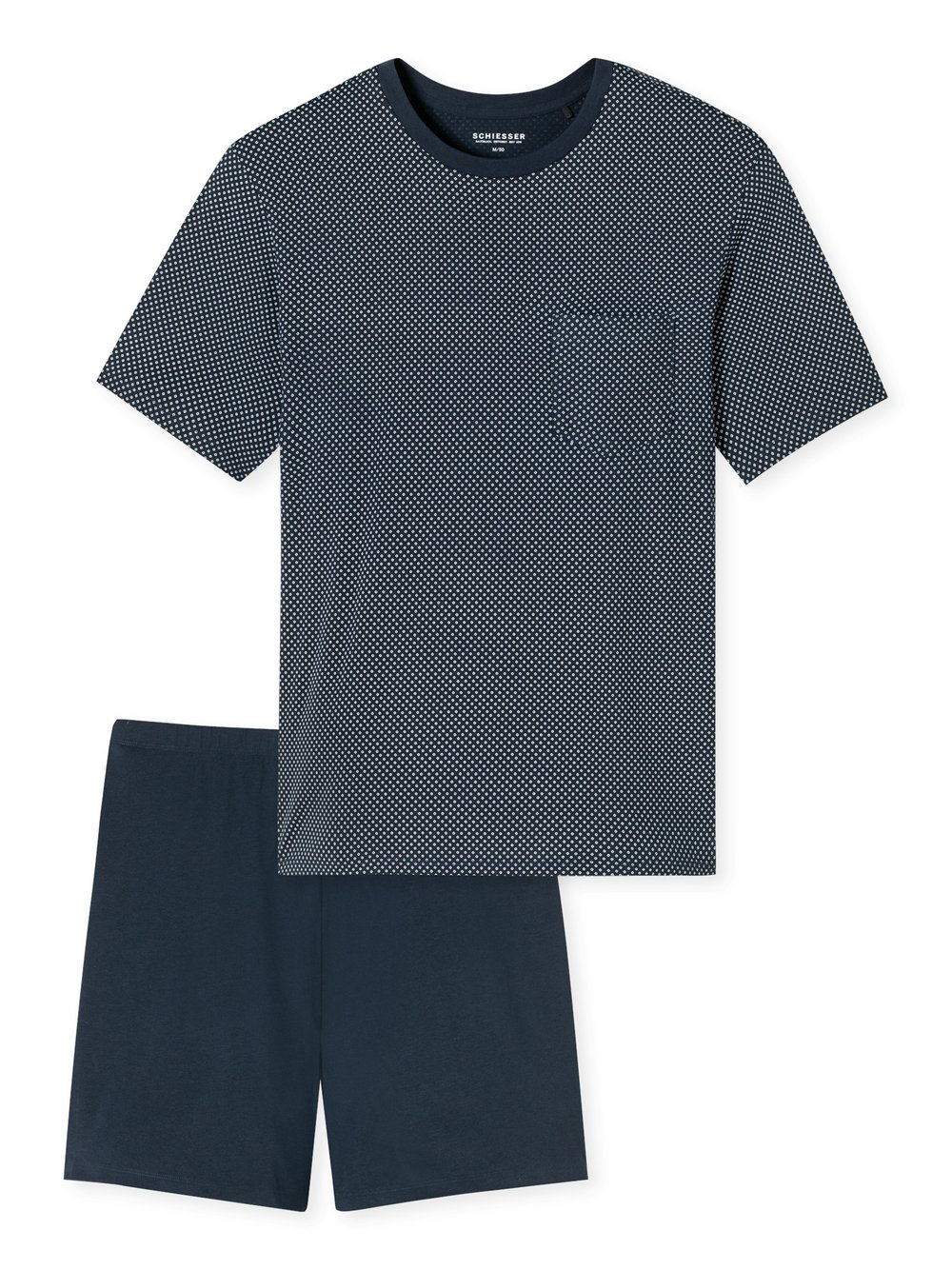 Schiesser Pyjama Herren marine, 60 Image