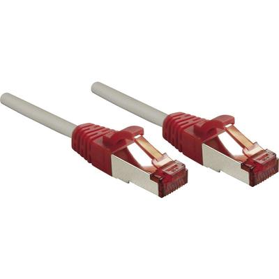 Lindy - 47838 RJ45 Netzwerkkabel, Patchkabel cat 6 s/ftp 2.00 m Grau mit Rastnasenschutz 1 St. Image