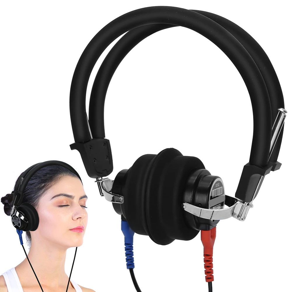 Audio meter Kopfhörer hoch empfindliche Luftleitung Audio meter Hörtest Kopfhörer Hörtest Kopfhörer Hörtest Image