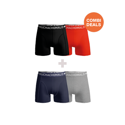 Muchachomalo Herren Boxershorts – 2 Stück Combideal – Herren Unterhosen Image