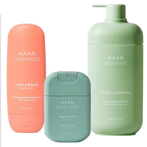 HAAN - Mouth & Body Care Set Körperpflegesets 525 ml