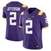 Men's Nike Justin Jefferson Purple LSU Tigers Alumni Game Jersey