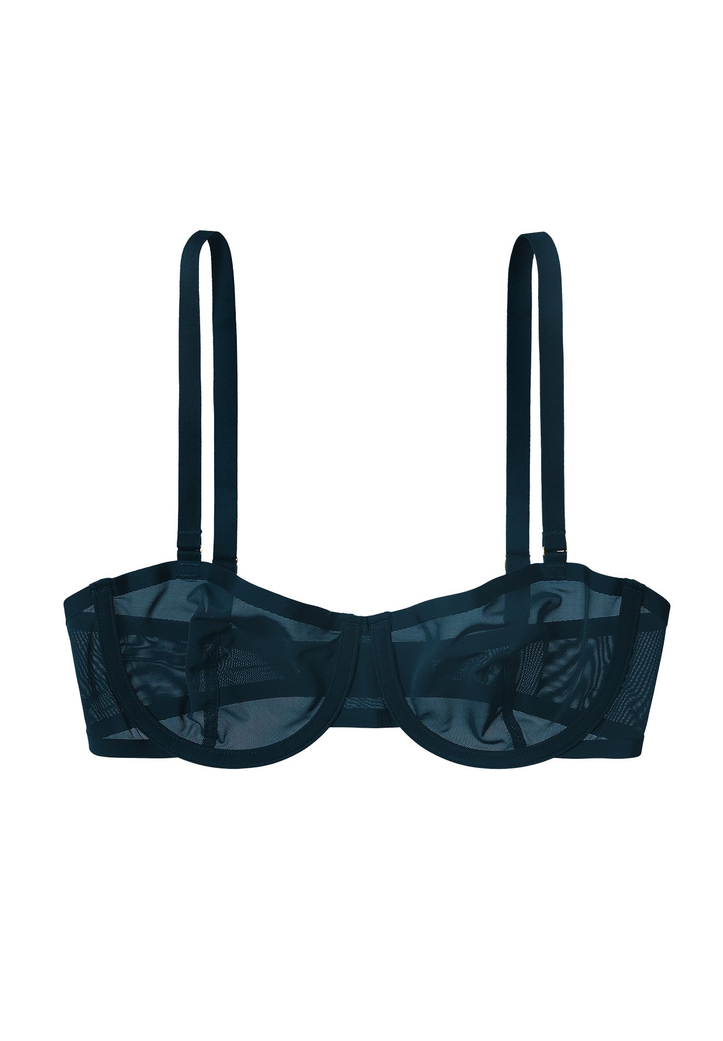 Plus Size Women's The Balconette - Mesh by CUUP in Ocean (Size 40 B)