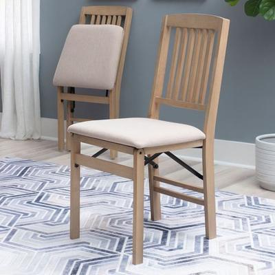 Ventura Folding Chairs Natural Set of Two, Set of Two, Natural