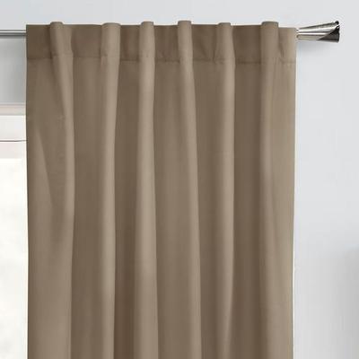 Belmar Curtain Panel, 50 x 108, Taupe