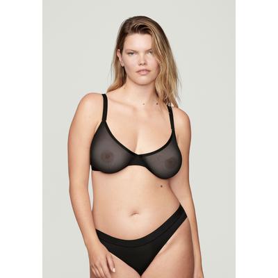 Plus Size Women's The Plunge - Mesh by CUUP in Espresso (Size 32 G)