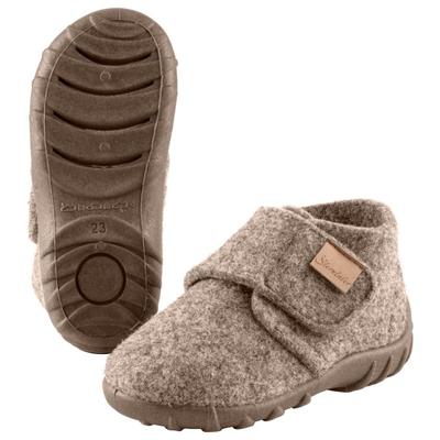 Sterntaler - Kid's Hausschuh Uni - Hüttenschuhe 25 | EU 25 braun Image