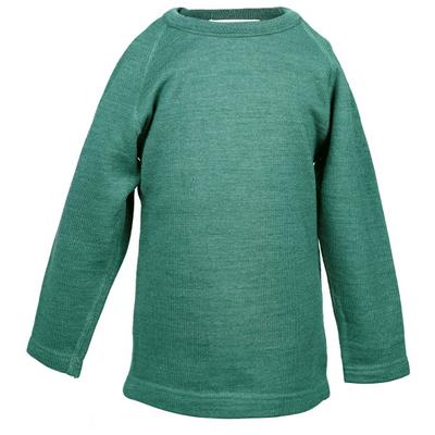 Reiff - Kid's Shirt - Merinopullover Gr 152 grün/türkis