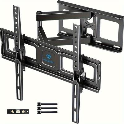 TEMU Tv Wall Bracket For 26-60 Inch Tvs, Swivel Tilt Tv Bracket Up To 40kg, Tv Wall Mount With Tilt Adjustment, Tv Mount With Spirit Level, Max Vesa 400x400mm