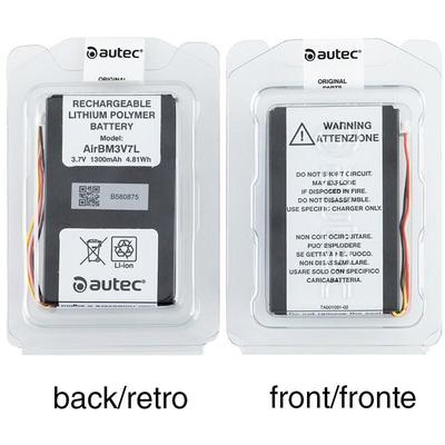 Autec - akku AIRBM3V7L lithium 3.7V 1300MAH R0BATT00E0018 Image