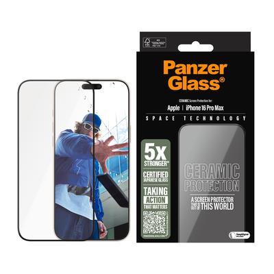 PANZERGLASS Displayschutzglas "Ceramic Screen Protection", transparent, B:11,00cm H:1,20cm T:19,50mm, Displayfolien, Dis