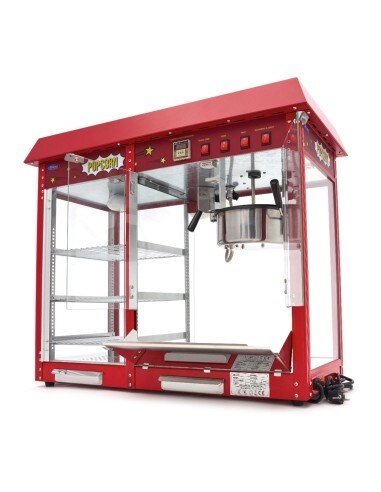 Maxima Popcornmaschine - 150 g - mit Wärmeschrank Image