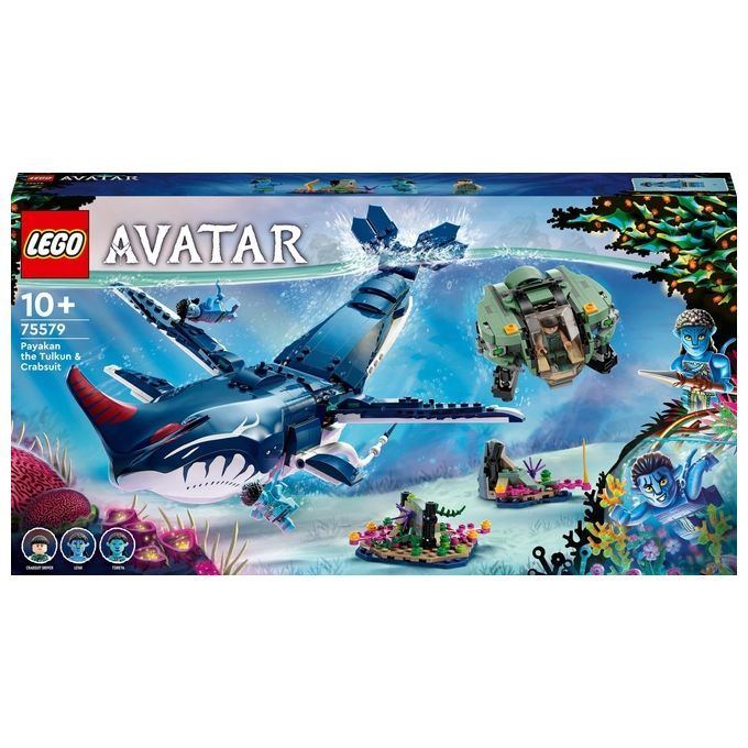 LEGO Avatar 75579 Tulkun Payakan e Crabsuit, Sottomarino Animale Gioca