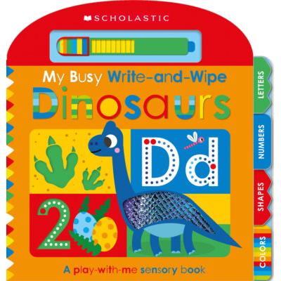 Scholastic Early Learners: My Busy Write-and-Wipe: Dinosaurs