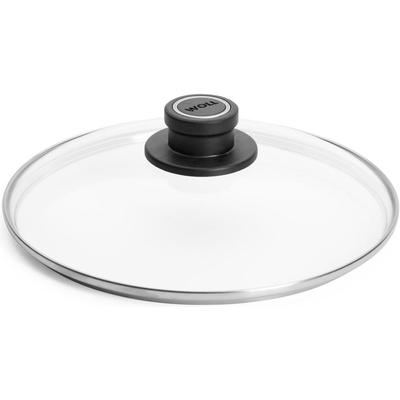 Pfannendeckel WOLL MADE IN GERMANY, grau (transparent, anthrazit), Ø:24cm, Glas, Deckel Image