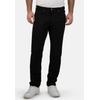 Stoffhose BRÜHL "York", Herren, Gr. 28, EURO-Größen, schwarz, 97% Baumwolle, 3% Elasthan, unifarben, casual, lang, Hosen, in ALL-IN-ONE-Qualität