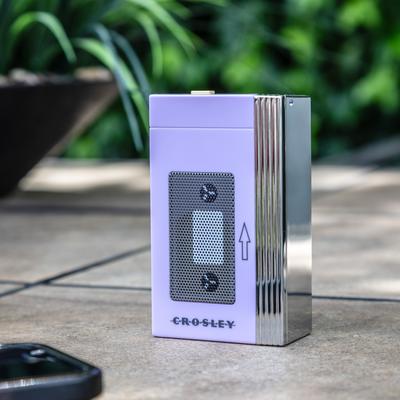 Mini Cassette Player Portable Bluetooth Speaker In Lavender