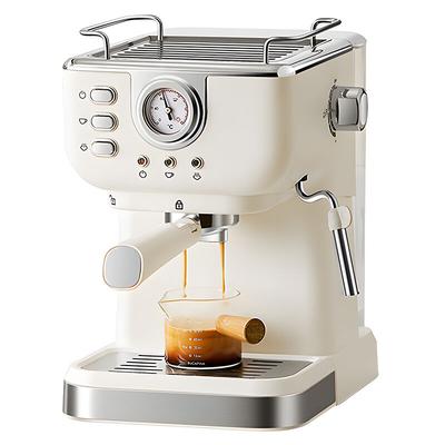 Lepmerk - Espresso-Kaffeemaschine, 20 Bar, Edelstahl, Espressomaschine 2 in 1, 850 w,